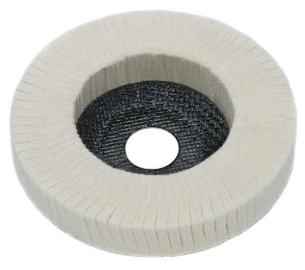 Alfa Tools FDF56005 7" x 5/8-11" T27 Felt Polishing Flap Disc
