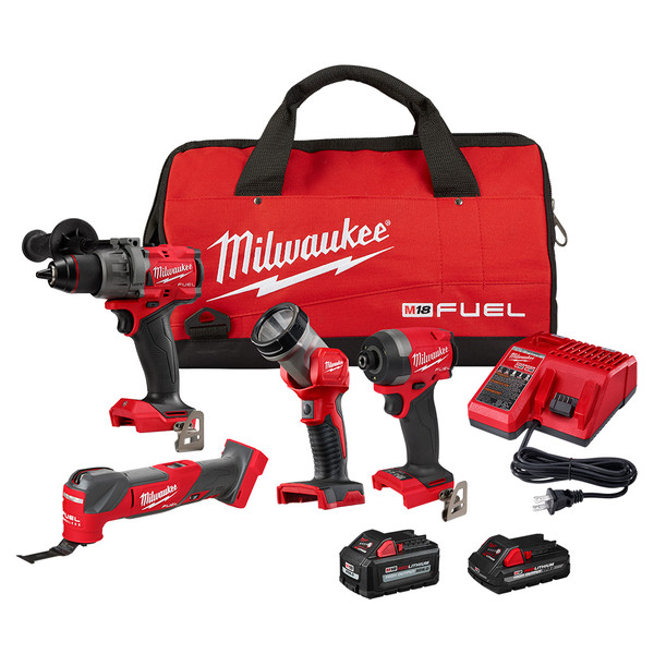 Milwaukee 3698-24MT M18 FUEL 4 Tool Combo Kit