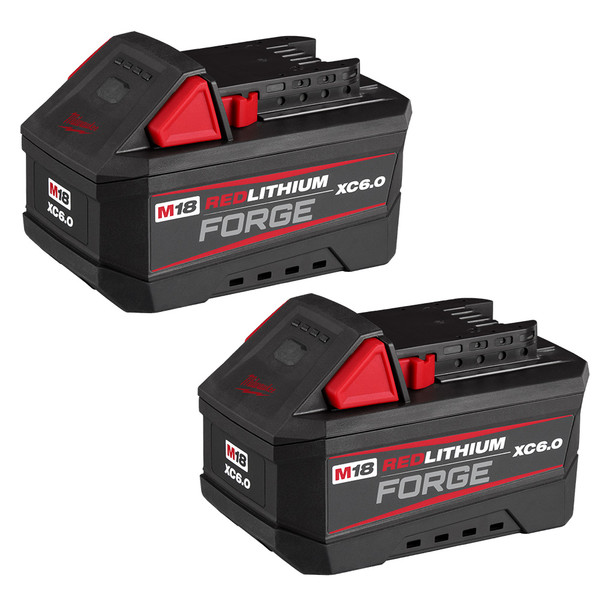 Milwaukee 48-11-1861P M18 REDLITHIUM FORGE XC 6.0 2pk