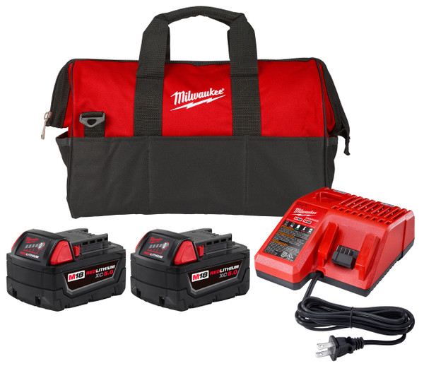 Milwaukee 48-59-1852P M18 5.0Ah Starter Kit (2 Battery)