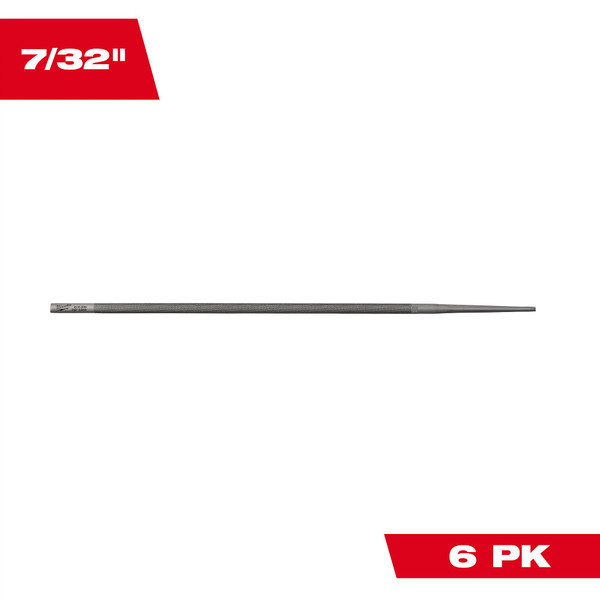 Milwaukee 49-16-2889 7/32" Round File 6pk