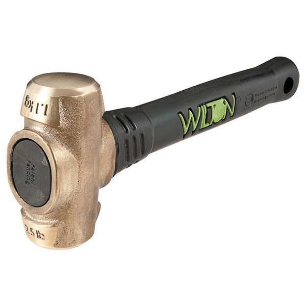 2 -1/2 Lb Head, 12" B.A.S.H  Brass Hammer