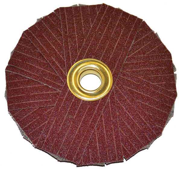 Alfa Tools SS64744 8" x 1" x 120 Grit Aluminum Oxide Unmounted Sanding Star