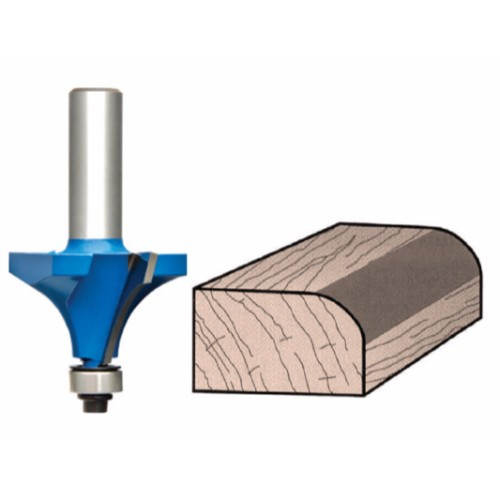 Alfa Tools RB75076 3/4 x 2 1/4 Rounding Over Router Bit