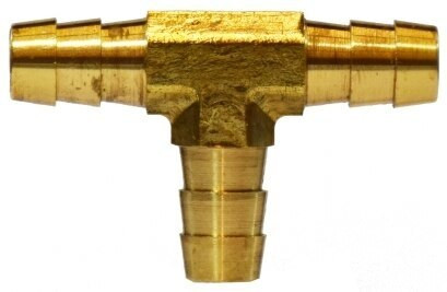 Hose Barb Tee 3/8 316 SS HOSE BARB TEE - 32126SS