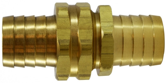 Midland Metal 30541 Short Shank Coupling Set, 5/8 in NPSM x 5/8 in NPSM, Brass
