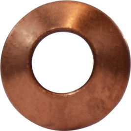 Midland Metal 10085 Gasket, 1/4 in SAE 45 deg Flared, Copper
