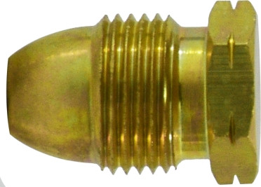 Midland Metal 34036 Plug POL, Brass