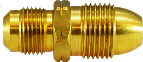 Midland Metal 34041 Adapters, POL Fittings, 3/8 Flare x Pol Adapter, Brass Fittings