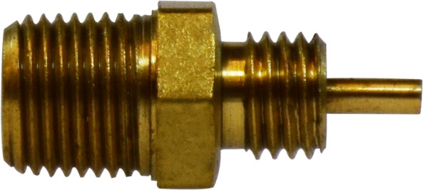 Midland Metal 38769 Adapter, 5/32 in Tube OD x 1/16 in MIP, Brass
