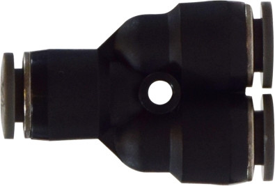 Midland Metal 20182C Union Wye, 5/16 in Push-In Tube x 5/16 in Push-In Tube x 5/16 in Push-In Tube, Composite