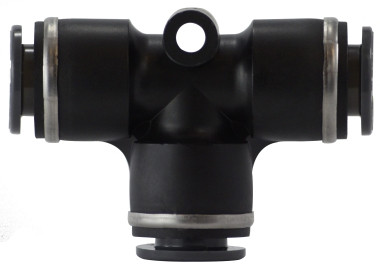 Midland Metal 641000C Union Tee, 5/8 in Push-In Tube x 5/8 in Push-In Tube x 5/8 in Push-In Tube, Composite