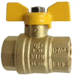 Midland Metal 940171L Ball Valve, 1/4 in Nominal, FPT x FPT, 600 psi WOG Pressure, -22 to 302 deg F