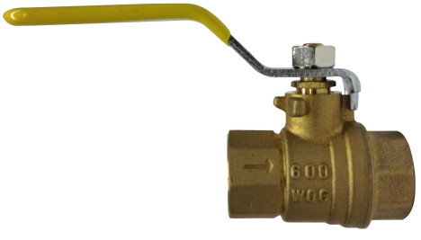 Midland Metal 948141 Vented Safety Exhaust Ball Valve, 1/4 in Nominal, FPT x FPT, 400 psi WOG Pressure