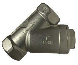 Midland Metal 949521 Wye Strainer, 1/4 in Nominal, FPT, #40 Mesh