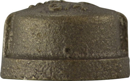 Midland Metal 44473LF Cap, 1/2 in FPT, Bronze