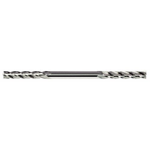 Alfa Tools DE51427L 1/8 HSS Miniature Double End Mill 4 Flute Long