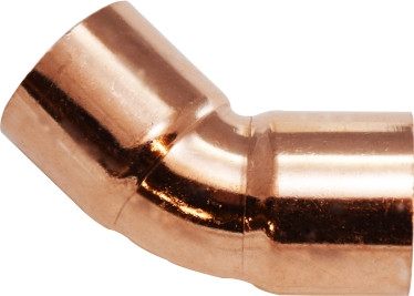 Midland Metal 77167 90-Degree Elbows, Copper Sweat Fittings, 1 45 Ell C x C, Nipples and Fittings