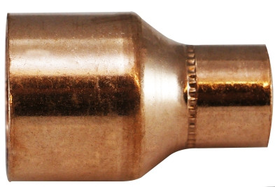 Midland Metal 77267 Reducing Couplings with Stops, Copper Sweat Fittings, 1 x 1/2 Red. Cplg W\Stop Cxc, Nipples and Fittings