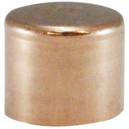 Midland Metal 77434 Caps, Copper Sweat Fittings, 1 Copper Cap, Nipples and Fittings