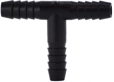 Midland Metal 33440P Tee, 1-1/2 in Hose Barbed x 1-1/2 in Hose Barbed x 1-1/2 in Hose Barbed, Polypropylene