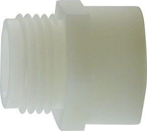 Midland Metal 31069 Garden Hose Adapter, 3/4 in MGH x 3/4 in FIP, Nylon
