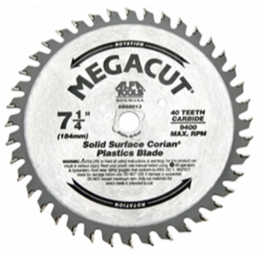 Alfa Tools SB68014 10" x 60T Solidcut Carbide Tipped Saw Blade