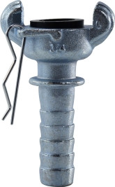 Midland Metal 66001 Hose End, Universal and Ground Joint, 3/8 Ductile Hose End, Hose Accessories