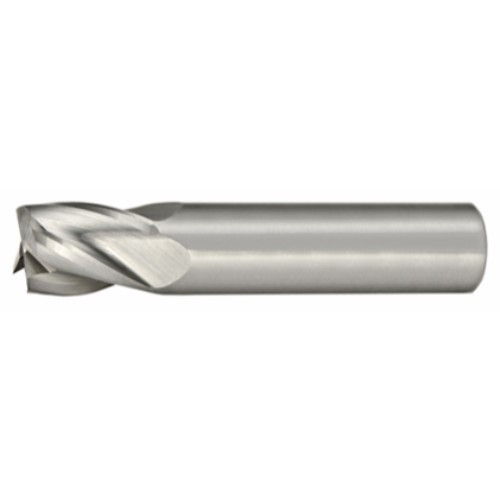 Alfa Tools SCS60649 3/8 x 3/8 4 Flute Single End Center Cutting Carbide Stub End Mill
