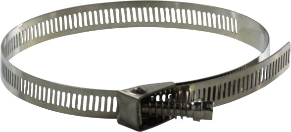 Midland Metal 550 Series 550280 Quick Release Band Clamp, 14-1/4 in Minimum Clamp Diameter, 301 Stainless Steel
