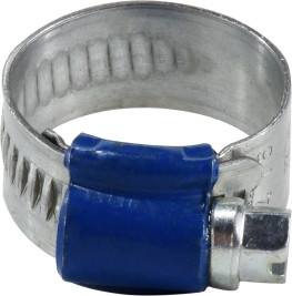 Midland Metal 88028 EmBossed Worm Gear Hose Clamp, 3/4 to 1-1/8 in Nominal, 3/4 in Minimum Clamp Diameter, Steel