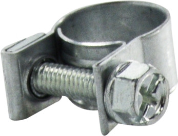Midland Metal 92015 Standard Mini Clamp, 0.53 in Minimum Clamp Diameter, 0.61 in Maximum Clamp Diameter, Steel