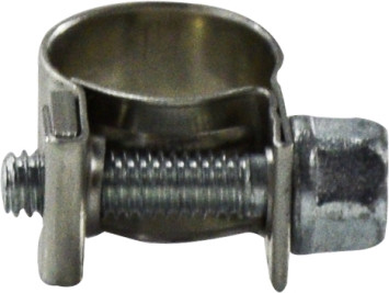 Midland Metal 93011 Mini Clamp, 23/64 in Minimum Clamp Diameter, 29/64 in Maximum Clamp Diameter