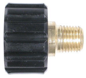 Midland Metal 86012 Quick Disconnect High Pressure Insulated Knob, 1/4 in MNPT, Brass