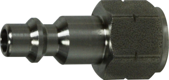 Midland Metal 28534SS Industrial Interchange Plug, 1/4 in FIP, Stainless Steel