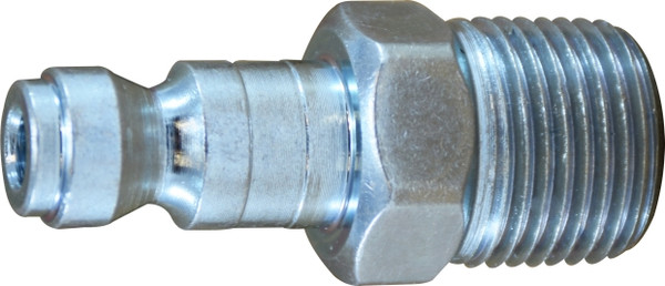 Midland Metal 28509 Parker Tru Plug, 1/8 in MIP, Steel