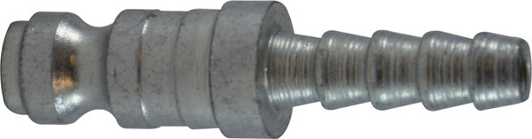Midland Metal 28524 Auto Plug, 3/8 in 3/8 in Barbed, Steel