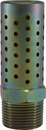 Midland Metal 28376 High Flow Muffler, 1/2 in Nominal, MPT, Steel