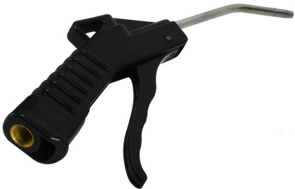 Midland Metal 320036 Lightweight Blow Gun, 1/4 in Inlet, 90 to 120 psi Output, Plastic