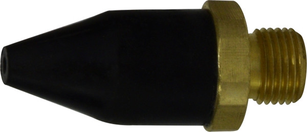 Midland Metal 320070 Nozzle, 1/8-27 Thread, 1/8 in, 120 psi Pressure