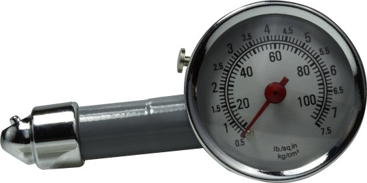 Midland Metal 320410 1-Piece Dial Tire Gauge, Threaded