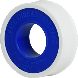 Midland Metal 982109 Thread Seal Tape, 3.5 mil Thick, 3/4 in W, 260 in L, PTFE, 0.4 g/cc Density