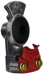 Midland Metal 39877 Emergency Gladhand, 1/2 in, FPT, Aluminum