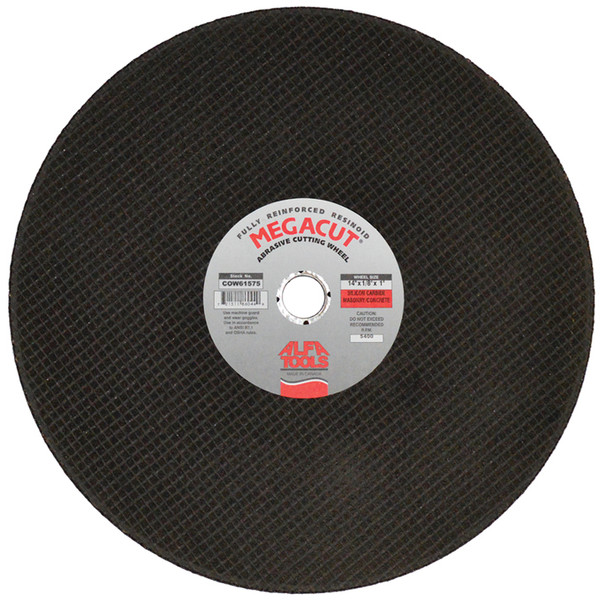 Alfa Tools COW61575 14" x 1/8" x 1" Concrete Triple Reinforced Cut-Off Wheel
