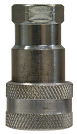 Midland Metal ANV14F ISO-A Quick Disconnect Coupler, 1/4 in FPT x 1/4 in FPT, Steel