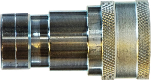 Midland Metal HNV12F ISO-B Quick Disconnect Coupler, 1/2 in FPT x 1/2 in FPT, Steel