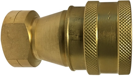 Midland Metal HNV1FB ISO-B Quick Disconnect Coupler, 1 in FPT x 1 in FPT, Steel