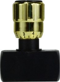 Midland Metal MMNV16NPT High Pressure Needle Valve, 1 in Nominal, FNPT, 0 to 42 gpm, 5000 psi Pressure