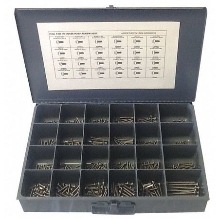 Stainless Steel Hex Head Cap Screw 18-8 Assortment