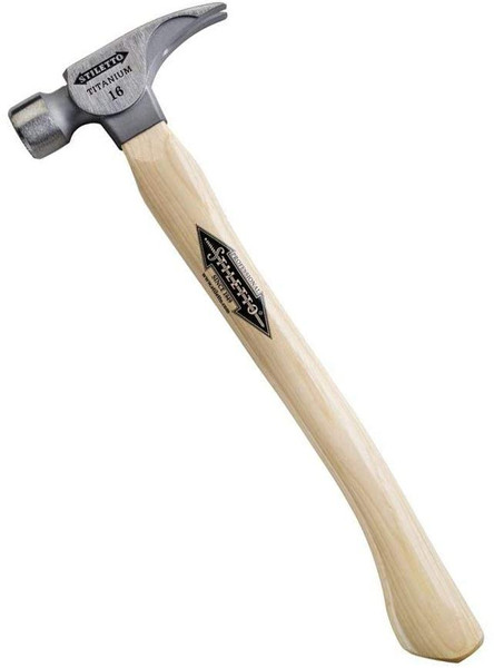 16 OZ. TI MILLED FACE, 18 CURVED  HICKORY HANDLE